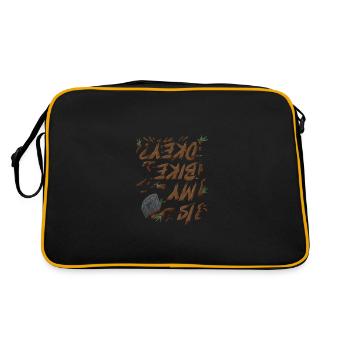 Projet sans nom 43 - Sac Retro - noir/or - Dos