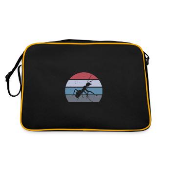 Ant - Retro Bag - black/gold - Back