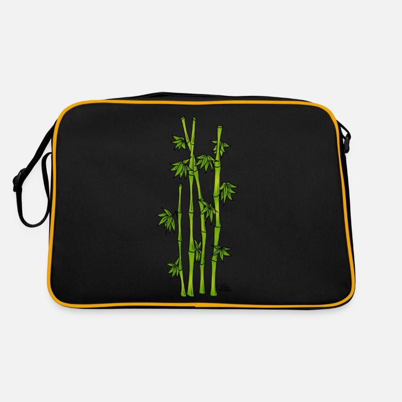 einfach Bambus Retro Tasche