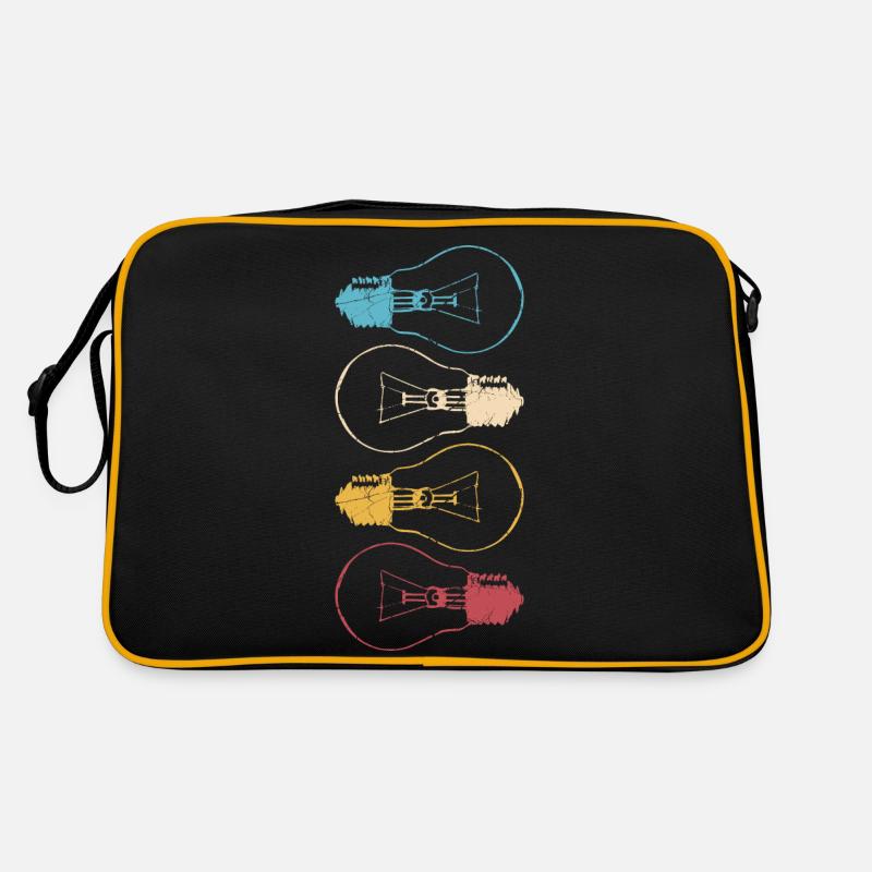 Idée Ampoule Lumière Cerveau Cool Lampe Pensée 2 Sac Retro