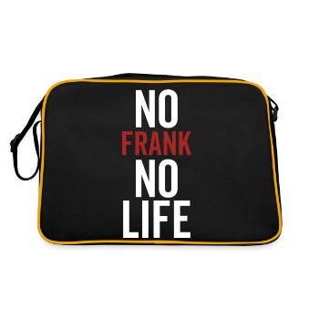 No Frank No Life - Retro Bag - black/gold - Back