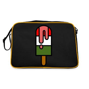 Lolly pop - Retro Bag - black/gold - Back