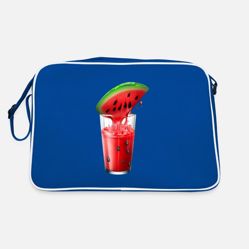 Pastèque juteuse dans un bocal Sac Retro