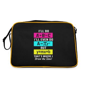 Mathematics - Retro Bag - black/gold - Back