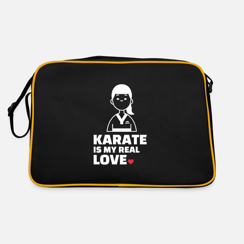 J’adore le karaté Sac Retro