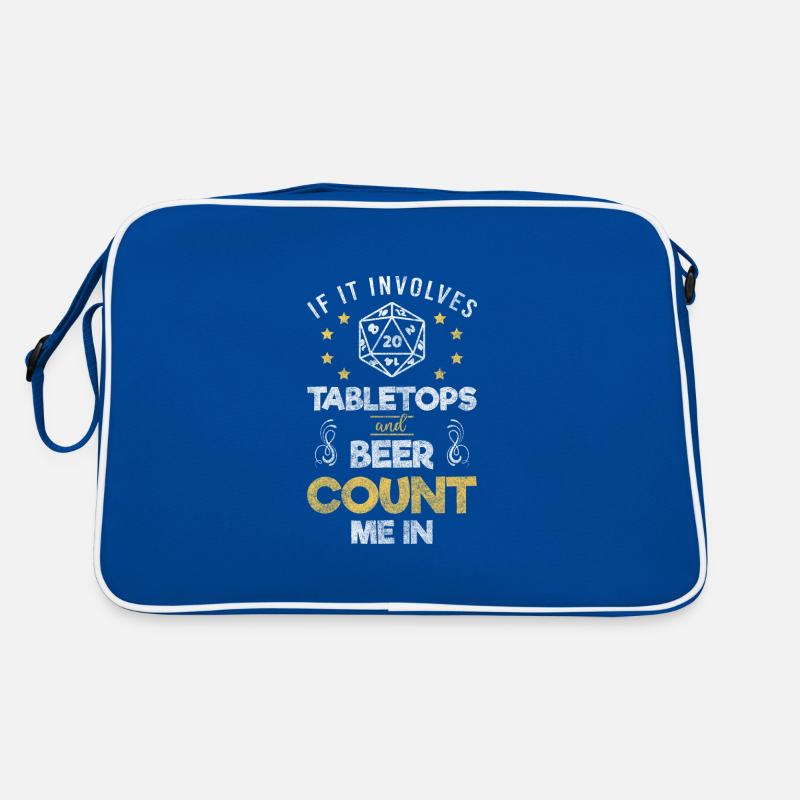 Game Nerd Dice Teammate Retro Bag