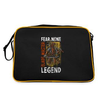 Swordsman Fighter Japan Victory - Retro Bag - black/gold - Back