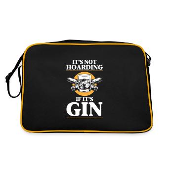 Celebrate Drink Birthday - Retro Bag - black/gold - Back