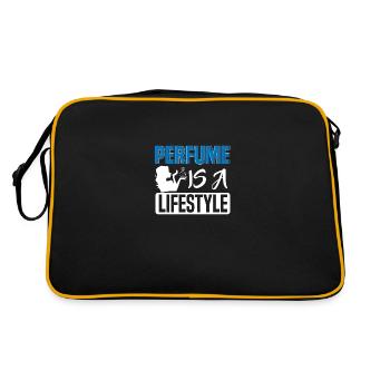 Parfüm Fragrance Perfüm Perfume Parfum Duft - Retro Tasche - Schwarz/Gold - Hinten