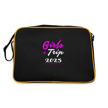 Voyage entre filles 2025 Voyage entre filles Circuit entre filles Voyage entre filles - Sac Retro - noir/or - Dos