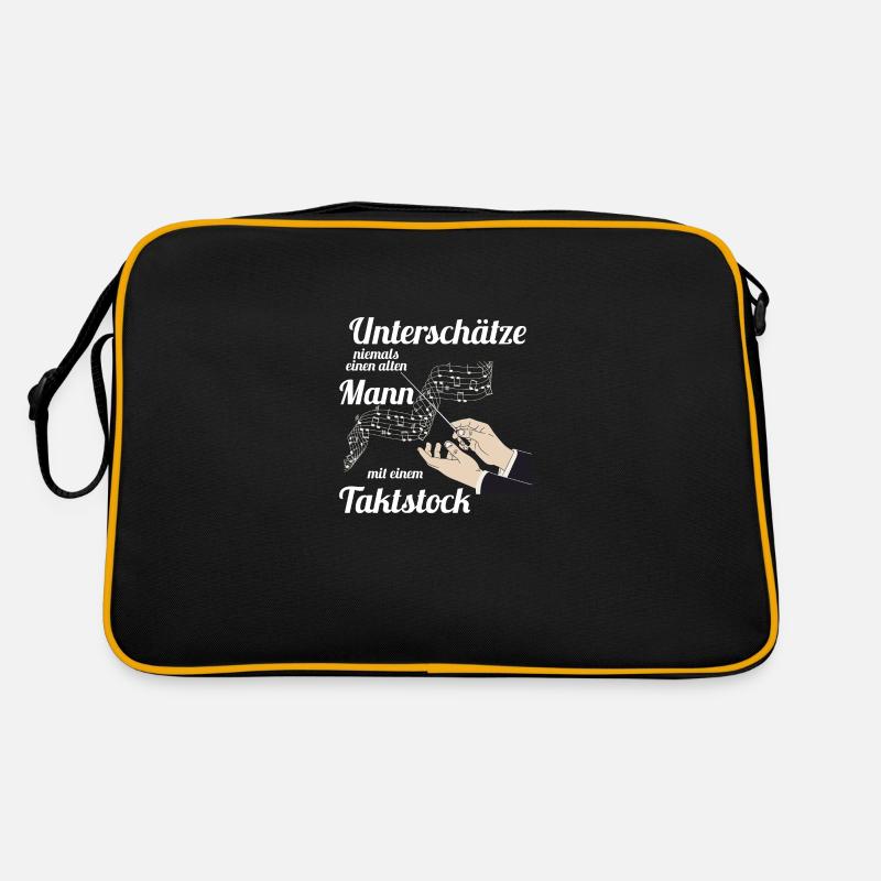 Dirigent taktstock Retro Tasche