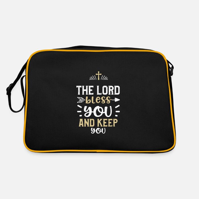 Que le Seigneur vous bénisse et vous garde Sac Retro