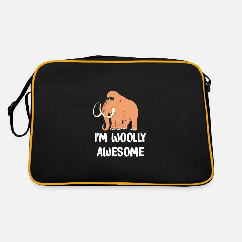 Mammut - Retro Tasche - Schwarz/Gold