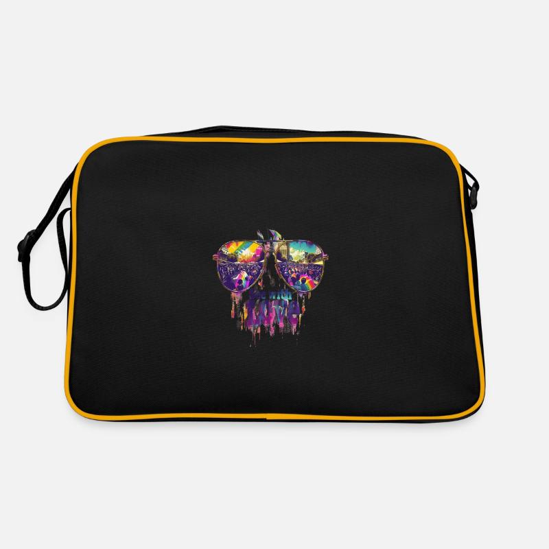 Voir avec amour Lunettes de soleil Reflection Design Sac Retro