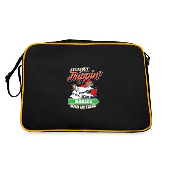 Voyage direct à Monaco avec ma famille de tribu - Sac Retro - noir/or - Dos