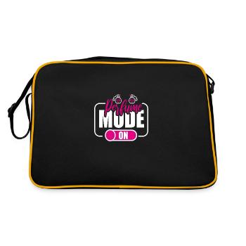 Parfüm Fragrance Perfüm Perfume Parfum Duft - Retro Tasche - Schwarz/Gold - Hinten