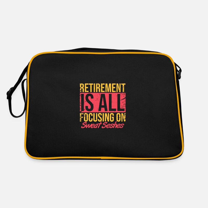 La retraite, c’est se concentrer sur les séances de transpiration Sac Retro