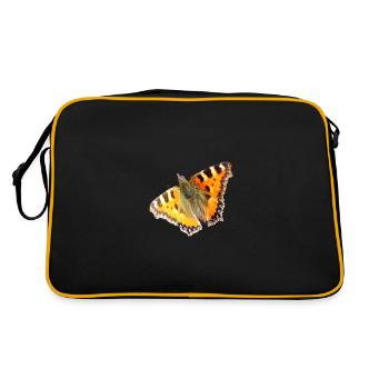 Petits papillons renards - Sac Retro - noir/or - Dos