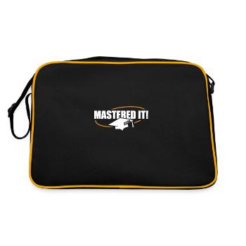 Master 2024 Master's Degree Graduation Doctorate - Retro Bag - black/gold - Back