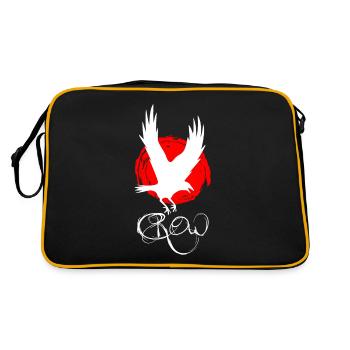 Raven Crow Crow - Retro Bag - black/gold - Back