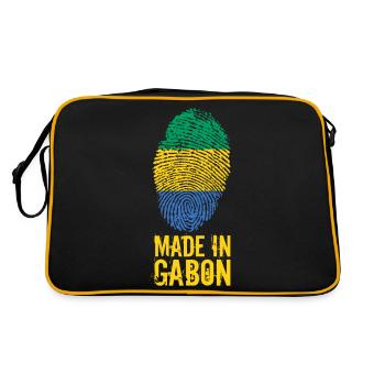 Made In Gabon / Gabon / Le Gabon - Retro Bag - black/gold - Back