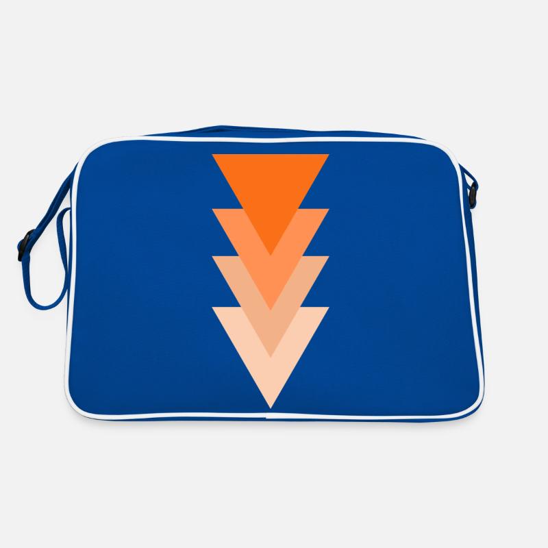 triangle de nuances de la couleur orange Sac Retro