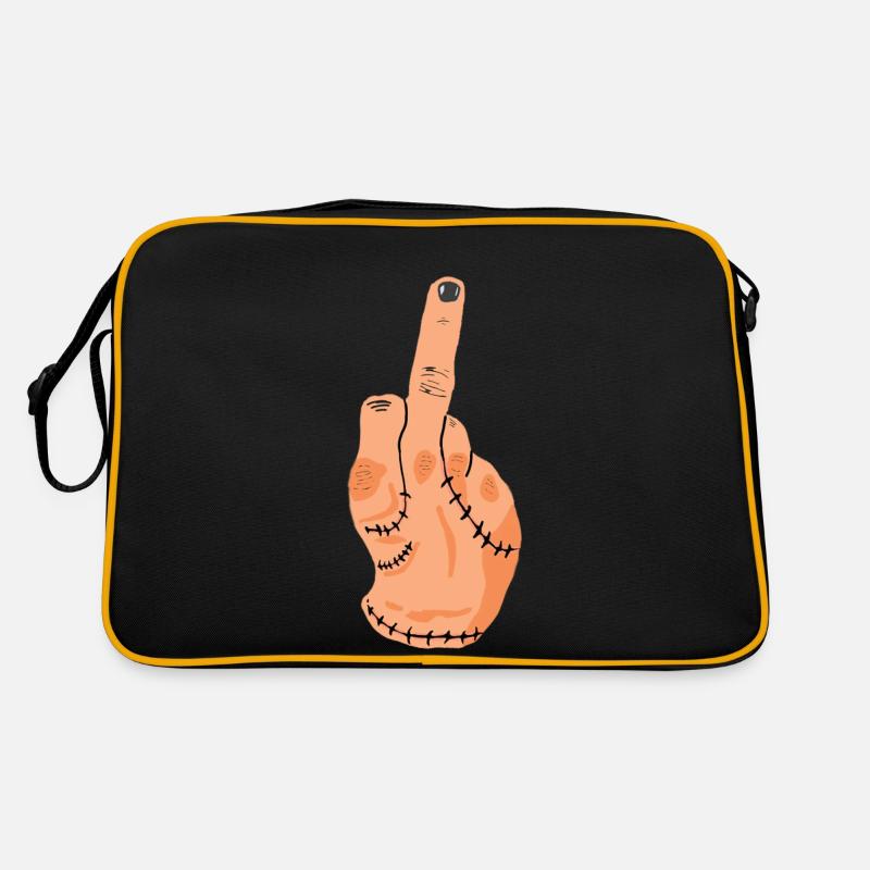 la chose - Sac Retro - noir/or