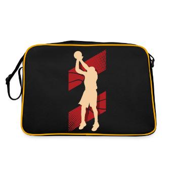 Basketball Basketball Player - Retro Bag - black/gold - Back