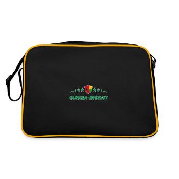 Guinée-Bissau - Sac Retro - noir/or - Dos
