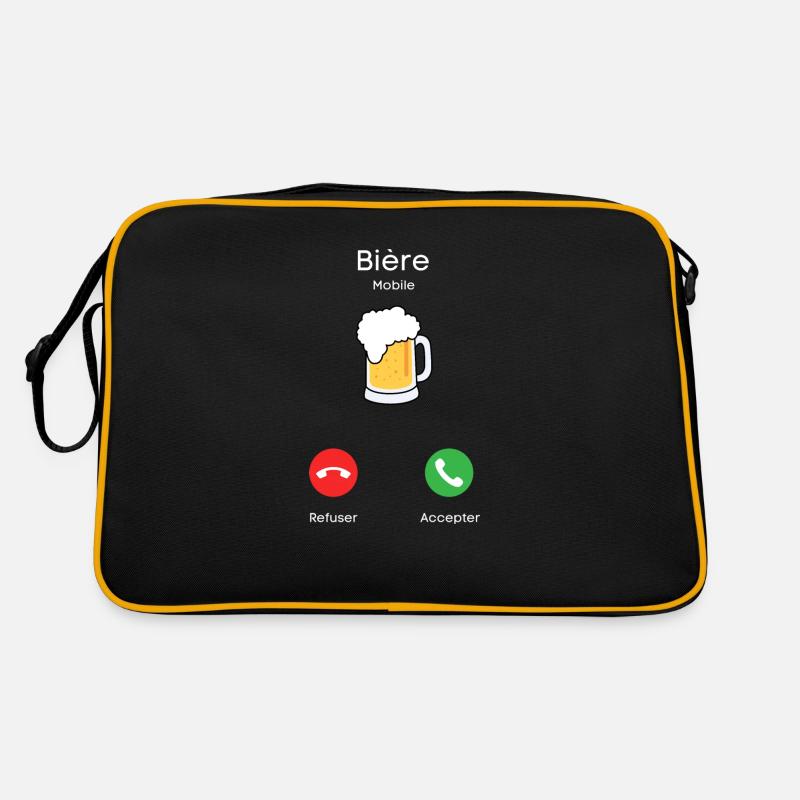 appel de la bière Sac Retro