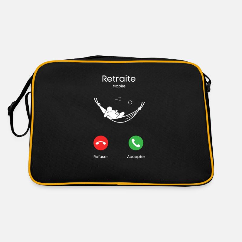 appel de la retraite Sac Retro