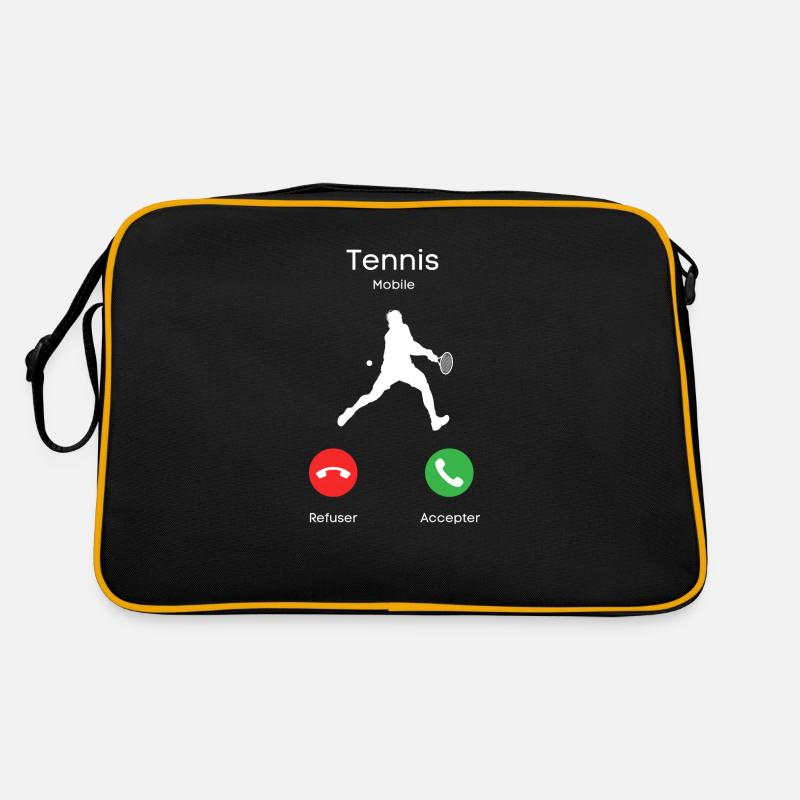 appel du tennis Sac Retro