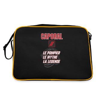 Caporal sapeurs-pompiers - Sac Retro - noir/or - Dos