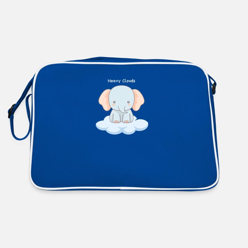 Heavy Clouds Retro Tasche