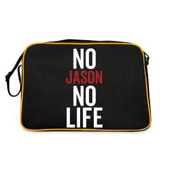No Jason No Life - Retro Bag - black/gold - Back