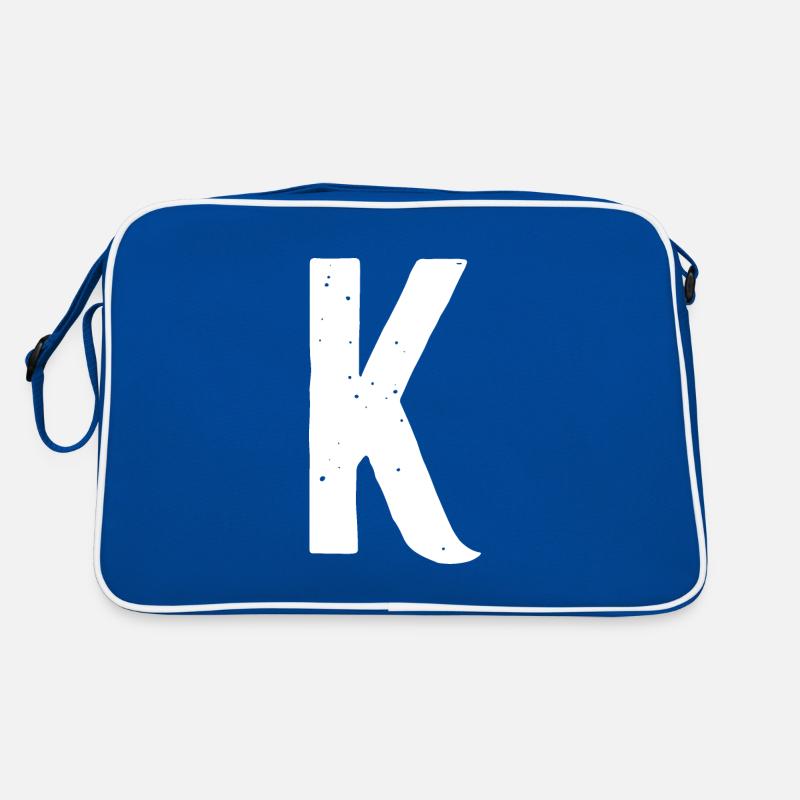 K Letter Retro Bag