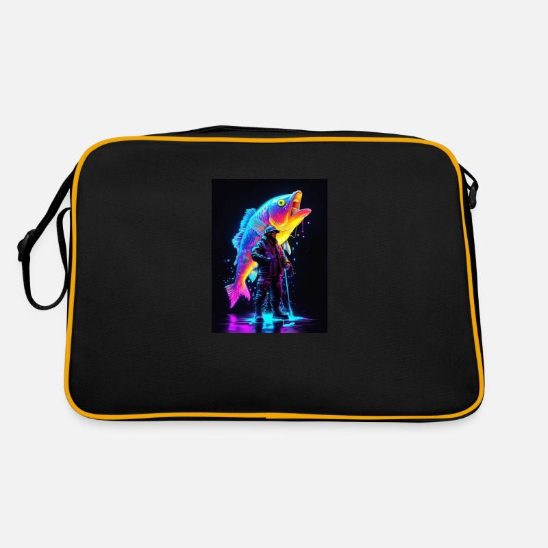 Neon Fish Light Retro Bag