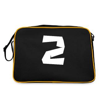 Meilleure vente Numéro 2 - Sac Retro - noir/or - Dos