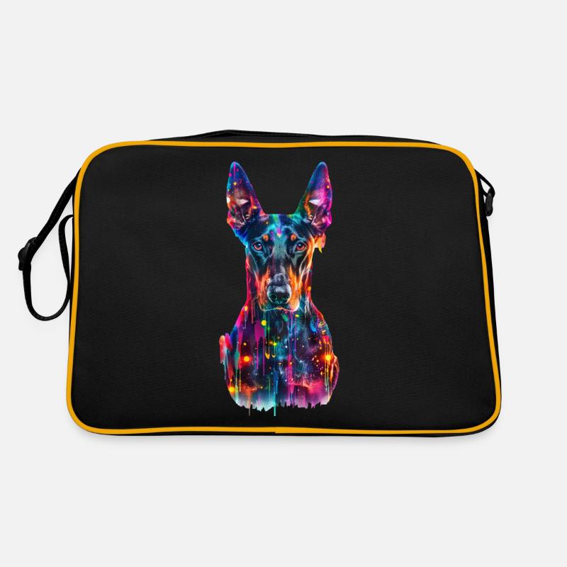 Dobermann Retro Tasche