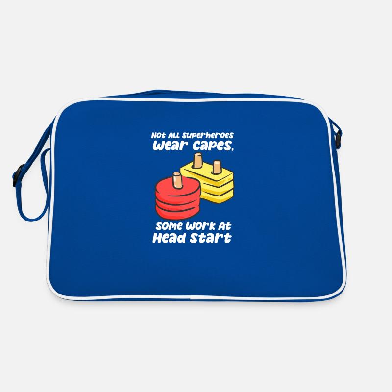 Work At Head Start Retro Tasche