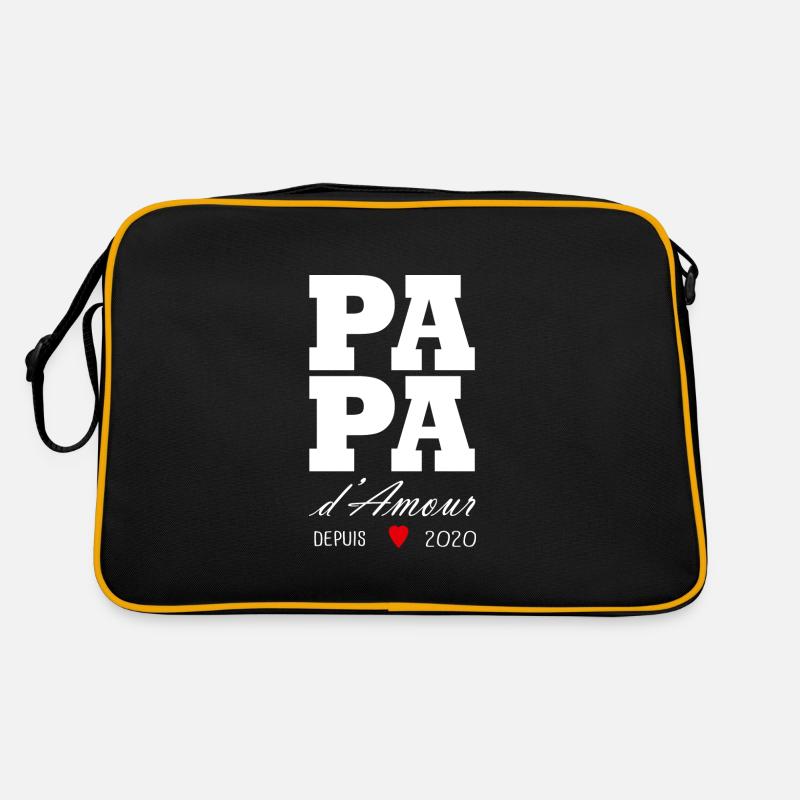 Papa d amour depuis 2020 Sac Retro