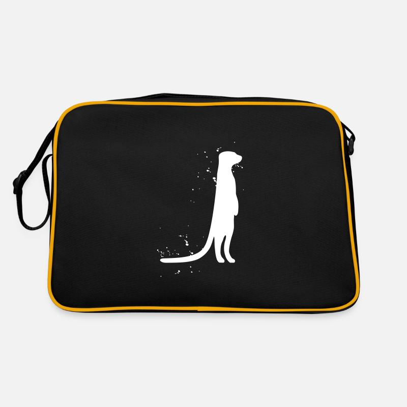 Erdmännchen Retro Tasche