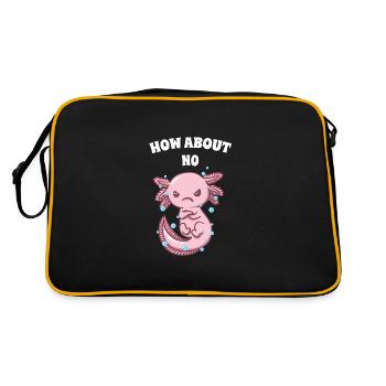 How about a funny sarcastic humo - Retro Bag - black/gold - Back