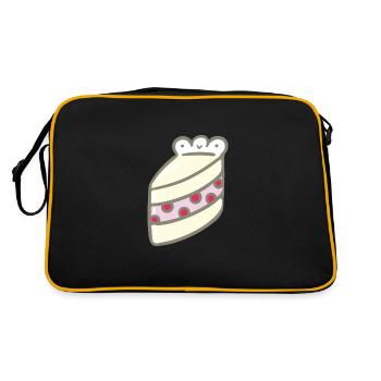Gâteau sucré - Sac Retro - noir/or - Dos