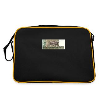 200 marks de la RDA - Sac Retro - noir/or - Dos