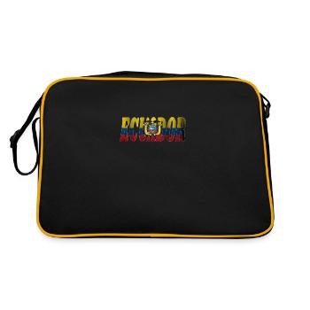 Ecuador - Retro Bag - black/gold - Back