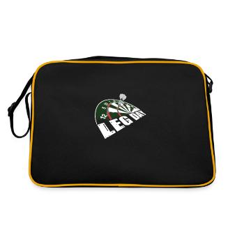 Leg day Darts Darts Darts Team - Retro Bag - black/gold - Back