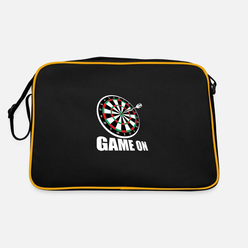Game on Darts Darts Player Darts Darts Retro Bag