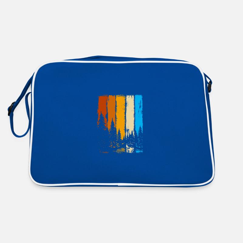 Forest Wood making Lumberjack Forest worker Forester Retro Bag