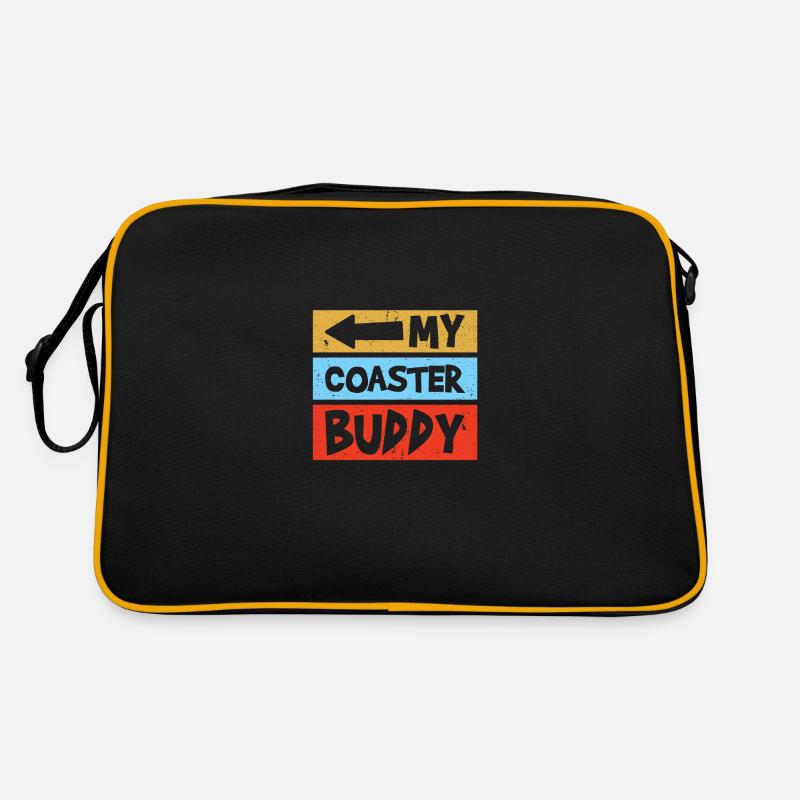 Coaster Buddy Amusement Park Roller Coaster Retro Bag